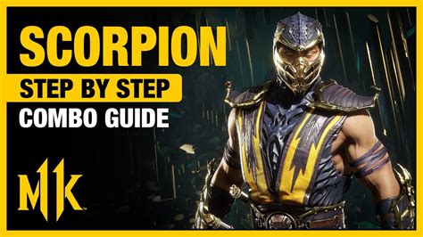 mortal kombat 11 scorpion combos|mortal kombat 11 scorpion moves.